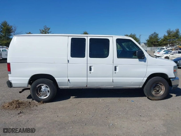 2013 Ford Econoline Cargo Van Commercial with VIN 1FTNE2EWXDDA24465, listed as a IAAI auction lot 41747959 with 228,246 mi miles. Bid and sale history available at carsss.com. Image 13.