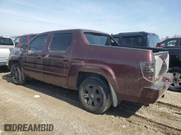 2007 Honda Ridgeline RTL z VIN 2HJYK16547H527465, wystawiony jako Copart lot #47943765 z przebiegiem 205 927 mil mil oraz Tytuł czysty. Historia ofert i sprzedaży dostępna na DreamBid. Obrazek 2.