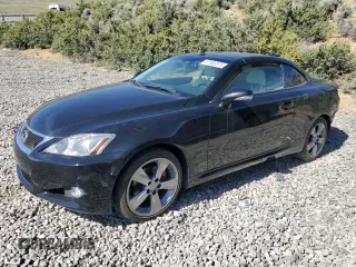 2010 Lexus IS 250 C with VIN JTHFF2C20A2510581, listed as a Copart auction lot 57653575 with 117,665 mi miles and Salvage title. Bid and sale history available at DreamBid. Image 1.