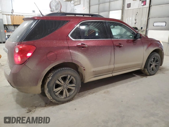 2011 Chevrolet Equinox LT w/1LT with VIN 2CNALDEC2B6261996, listed as a Copart auction lot 53458455 with 173,078 mi miles and Salvage Title. Bid and sale history available at carsss.com. Image 3.
