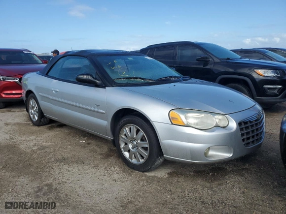 2004 Chrysler Sebring LXi with VIN 1C3EL55R34N239301, listed as a Copart auction lot 75417054 with 92,024 mi miles and Non Repairable. Bid and sale history available at carsss.com. Image 4.