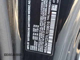2020 BMW 2 Series 230i with VIN WBA2M7C01L7E59616, listed as a Copart auction lot 88319025 with 36,890 mi miles and Salvage Title. Bid and sale history available at carsss.com. Image 12.