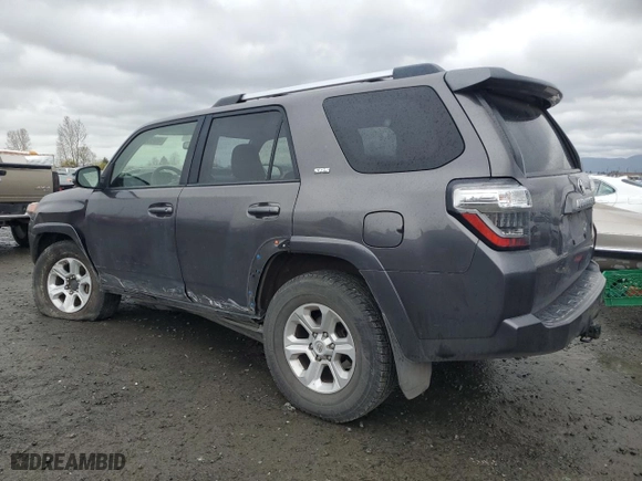 2019 Toyota 4Runner SR5 with VIN JTEBU5JR0K5614099, listed as a Copart auction lot 48896605 with 106,919 mi miles and Salvage Title. Bid and sale history available at carsss.com. Image 2.