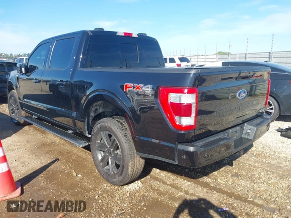 2021 Ford F-150 XL with VIN 1FTFW1E85MFC17690, listed as a IAAI auction lot 41850547 with 62,591 mi miles and . Bid and sale history available at DreamBid. Image 3.