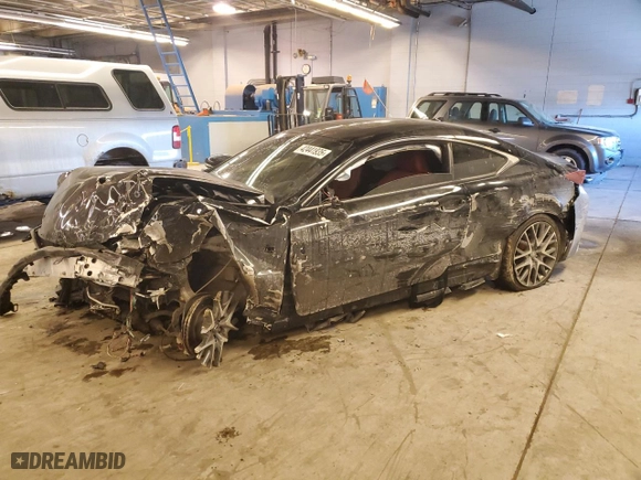2018 Lexus RC with VIN JTHS85BC3J5004391, listed as a Copart auction lot 42441935 with 62,633 mi miles and Salvage Title. Bid and sale history available at carsss.com. Image 1.