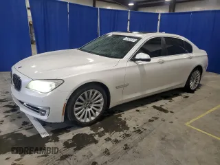 2013 BMW 7 Series 750Li with VIN WBAYE8C50DD132097, listed as a Copart auction lot 48349565 with 154,474 mi miles and Clean title. Bid and sale history available at DreamBid. Image 1.