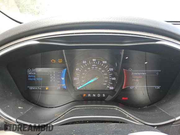 2019 Ford Fusion SE with VIN 3FA6P0HD4KR145810, listed as a Copart auction lot 45312765 with 137,414 mi miles and Clean Title. Bid and sale history available at DreamBid. Image 9.