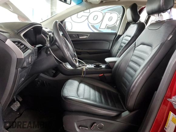 2016 Ford Edge SEL with VIN 2FMPK3J91GBB89253, listed as a Copart auction lot 54353715 with 118,786 mi miles and Salvage Title. Bid and sale history available at carsss.com. Image 7.