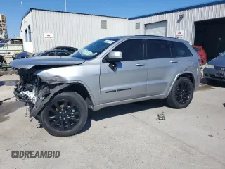 2019 Jeep Grand Cherokee Laredo E z VIN 1C4RJEAG7KC710673, wystawiony jako Copart lot #45637275 z przebiegiem 119 615 mil mil oraz Szkoda całkowita • Salvage title. Historia ofert i sprzedaży dostępna na DreamBid. Obrazek 1.