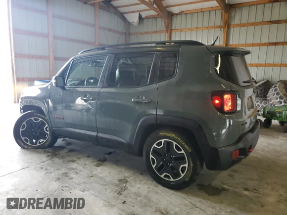 2016 Jeep Renegade Trailhawk z VIN ZACCJBCT4GPD56550, wystawiony jako Copart lot #51323725 z przebiegiem 207 584 mil mil oraz Szkoda całkowita • Salvage title. Historia ofert i sprzedaży dostępna na DreamBid. Obrazek 2.