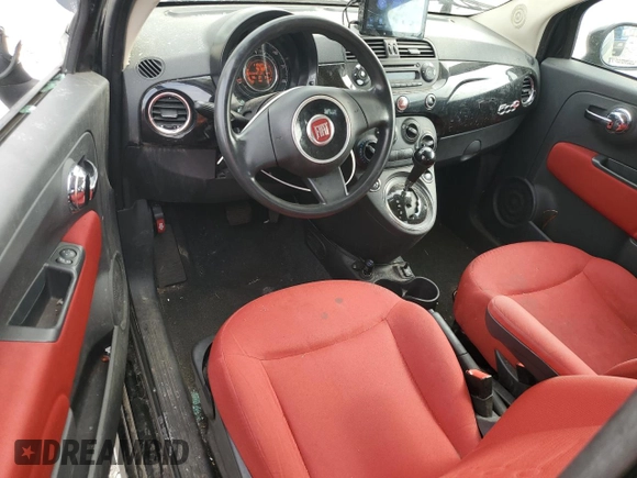 2015 FIAT 500 Pop with VIN 3C3CFFDR4FT663093, listed as a Copart auction lot 60199925 with 116,500 mi miles and Clean title. Bid and sale history available at DreamBid. Image 8.