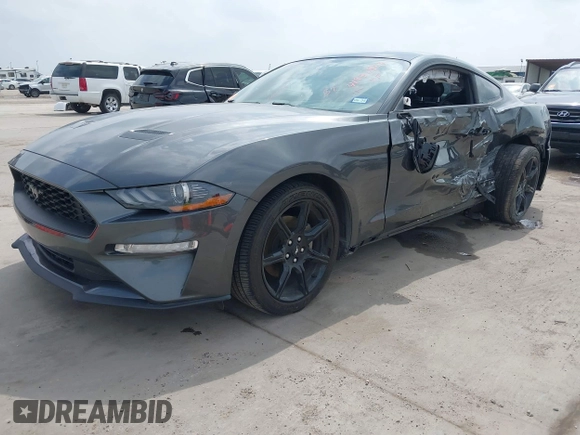 2020 Ford Mustang EcoBoost with VIN 1FA6P8TH3L5158321, listed as a IAAI auction lot 41936928 with 40,908 mi miles. Bid and sale history available at carsss.com. Image 2.