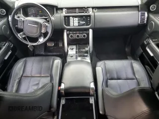 2014 Land Rover Range Rover Supercharged with VIN SALGS3TF0EA165129, listed as a Copart auction lot 50652275 with 121,131 mi miles and Salvage title. Bid and sale history available at DreamBid. Image 8.