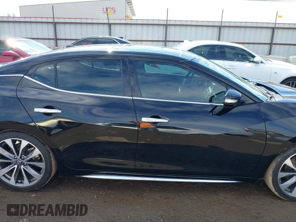 2020 Nissan Maxima Platinum with VIN 1N4AA6FV0LC376990, listed as a IAAI auction lot 41642392 with 55,566 mi miles and . Bid and sale history available at DreamBid. Image 14.