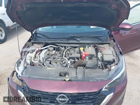 2024 Nissan Sentra SV with VIN 3N1AB8CV5RY272781, listed as a IAAI auction lot 42531441 with 18,971 mi miles and . Bid and sale history available at DreamBid. Image 10.