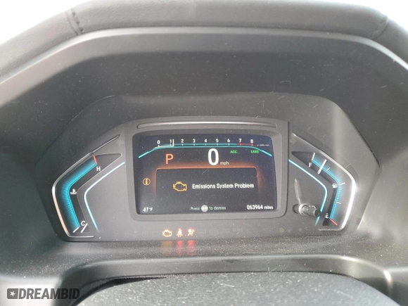 2019 Honda Odyssey EX-L with VIN 5FNRL6H75KB121968, listed as a Copart auction lot 47934405 with 63,964 mi miles and Salvage Title. Bid and sale history available at carsss.com. Image 9.