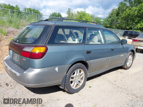 2001 Subaru Legacy Outback with VIN 4S3BH675817663539, listed as a IAAI auction lot 42311358 with 175,577 mi miles and . Bid and sale history available at DreamBid. Image 6.
