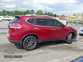 2016 Nissan Rogue SL with VIN 5N1AT2MT2GC780485, listed as a IAAI auction lot 41954455 with 110,804 mi miles. Bid and sale history available at carsss.com. Image 14.
