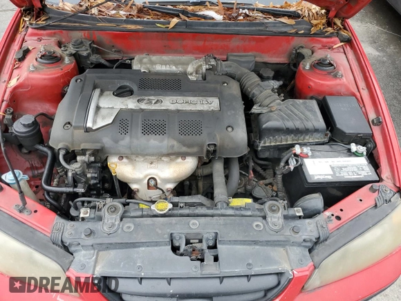 2005 Hyundai Elantra GLS с VIN KMHDN56D45U132975, выставлен на аукционе Copart как лот 75531524 с пробегом 293 756 миль миль и Списание • Salvage title. История ставок и продаж доступна на DreamBid. Изображение 11.
