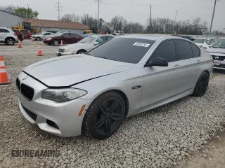 2011 BMW 5 Series 535i xDrive with VIN WBAFU7C58BC878160, listed as a Copart auction lot 52968185 with 164,177 mi miles and Clean Title. Bid and sale history available at carsss.com. Image 1.