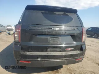 2023 Chevrolet Suburban RST with VIN 1GNSKEKD4PR226099, listed as a Copart auction lot 43629605 with 62,070 mi miles and Salvage Title. Bid and sale history available at carsss.com. Image 6.