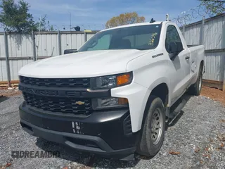 2021 Chevrolet Silverado 1500 Work Truck with VIN 3GCNWAEK4MG322596, listed as a IAAI auction lot 41682689 with 123,771 mi miles. Bid and sale history available at carsss.com. Image 2.