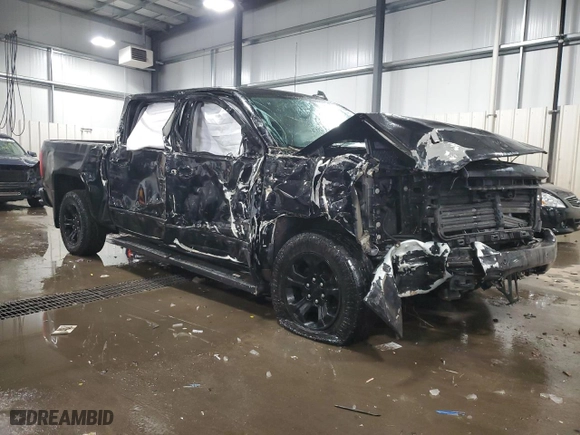 2017 Chevrolet Silverado 1500 LTZ with VIN 3GCUKSEC5HG500639, listed as a Copart auction lot 44865935 with 107,047 mi miles and Salvage Title. Bid and sale history available at carsss.com. Image 4.