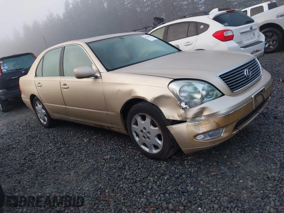 2001 Lexus LS 430 z VIN JTHBN30F410007341, wystawiony jako IAAI lot #41261861 z przebiegiem 214 968 mil mil oraz . Historia ofert i sprzedaży dostępna na DreamBid. Obrazek 1.