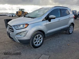 2019 Ford EcoSport SE with VIN MAJ3S2GE6KC297321, listed as a Copart auction lot 62649395 with 88,585 mi miles and Salvage title. Bid and sale history available at DreamBid. Image 1.