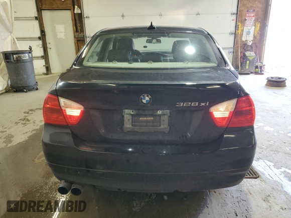 2008 BMW 3 Series 328xi with VIN WBAVC73548KP37440, listed as a Copart auction lot 55354075 with 156,000 mi miles and Salvage title. Bid and sale history available at DreamBid. Image 6.