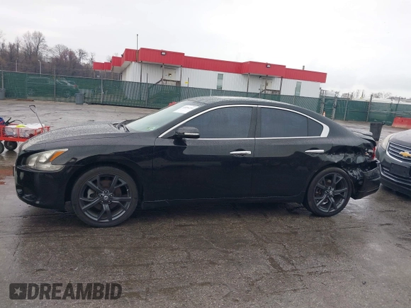 2014 Nissan Maxima SV with VIN 1N4AA5AP6EC437992, listed as a IAAI auction lot 41856233 with 69,059 mi miles and . Bid and sale history available at DreamBid. Image 14.