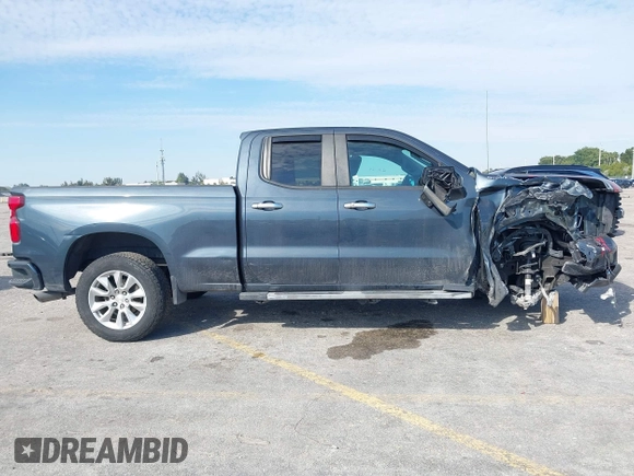 2020 Chevrolet Silverado 1500 Custom with VIN 1GCRWBEH9LZ112585, listed as a IAAI auction lot 41213320 with 59,432 mi miles. Bid and sale history available at carsss.com. Image 13.