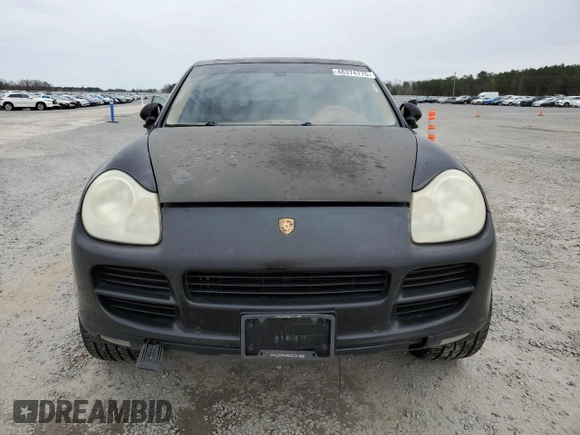 2005 Porsche Cayenne S with VIN WP1AB29P05LA66028, listed as a Copart auction lot 48374775 with 191,192 mi miles and Clean Title. Bid and sale history available at carsss.com. Image 5.