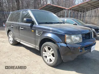 2006 Land Rover Range Rover Sport HSE with VIN SALSF25466A902517, listed as a IAAI auction lot 41722213 with 148,277 mi miles and . Bid and sale history available at DreamBid. Image 1.