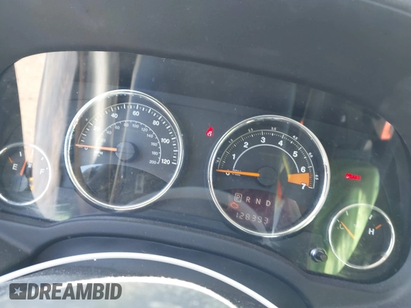2015 Jeep Compass Latitude with VIN 1C4NJDEB7FD120738, listed as a IAAI auction lot 41878045 with 128,393 mi miles. Bid and sale history available at carsss.com. Image 7.