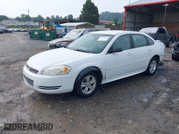 2012 Chevrolet Impala LS Fleet with VIN 2G1WF5E36C1166002, listed as a IAAI auction lot 42467820 with 131,737 mi miles and . Bid and sale history available at DreamBid. Image 20.