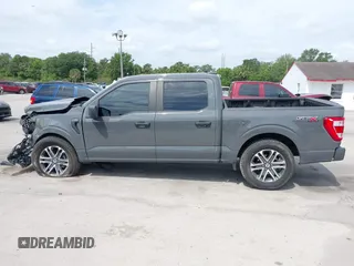2021 Ford F-150 XL with VIN 1FTEW1CP3MFA80786, listed as a IAAI auction lot 42061952 with 32,071 mi miles. Bid and sale history available at carsss.com. Image 14.