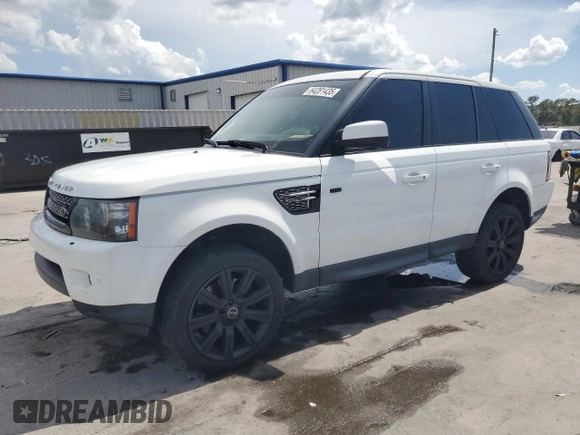 2012 Land Rover Range Rover Sport HSE Lux with VIN SALSK2D49CA749995, listed as a Copart auction lot 64281435 with 151,833 mi miles and Salvage title. Bid and sale history available at DreamBid. Image 1.