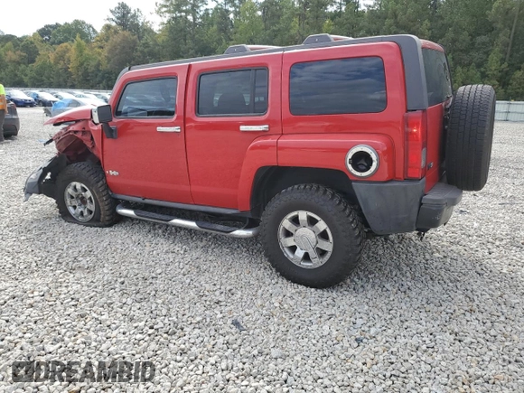 2006 Hummer H3 with VIN 5GTDN136568101403, listed as a Copart auction lot 72532524 with 239,120 mi miles and Salvage Title. Bid and sale history available at carsss.com. Image 2.