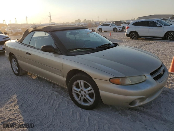 1998 Chrysler Sebring JX with VIN 3C3EL45H3WT276868, listed as a Copart auction lot 75484314 with 75,317 mi miles and Salvage Title. Bid and sale history available at carsss.com. Image 4.