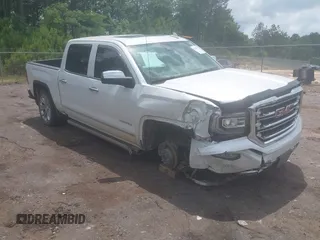 2018 GMC Sierra 1500 Denali z VIN 3GTU2PEJ3JG616780, wystawiony jako IAAI lot #42285432 z przebiegiem 44 824 mil mil oraz . Historia ofert i sprzedaży dostępna na DreamBid. Obrazek 1.