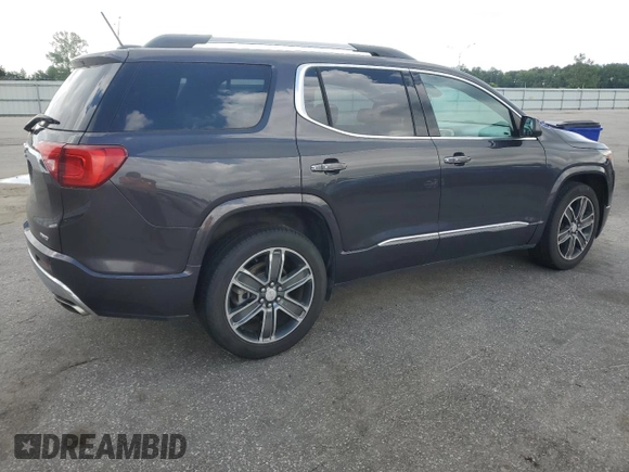 2017 GMC Acadia Denali with VIN 1GKKNXLS9HZ307629, listed as a Copart auction lot 55249755 with 103,704 mi miles and Clean Title. Bid and sale history available at carsss.com. Image 3.