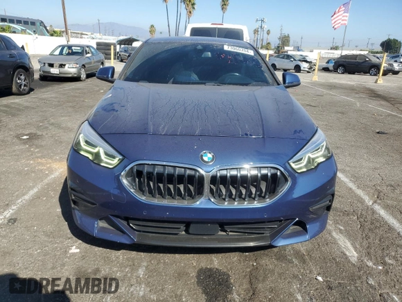 2022 BMW 2 Series 228i with VIN WBA53AK04N7L19686, listed as a Copart auction lot 73060704 with 21,303 mi miles and Salvage Title. Bid and sale history available at carsss.com. Image 5.