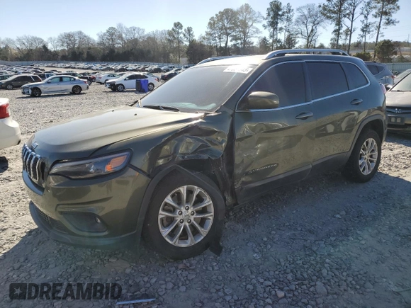 2019 Jeep Cherokee Latitude with VIN 1C4PJLCB1KD416578, listed as a Copart auction lot 47034645 with 73,854 mi miles and Salvage title. Bid and sale history available at DreamBid. Image 1.