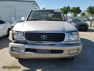 2002 Toyota Land Cruiser with VIN JTEHT05J922020391, listed as a Copart auction lot 52810615 with 309,358 mi miles and Salvage Title. Bid and sale history available at carsss.com. Image 5.