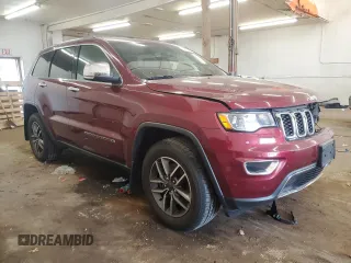 2021 Jeep Grand Cherokee Limited with VIN 1C4RJFBG9MC587711, listed as a Copart auction lot 59170385 with 96,034 mi miles and Salvage title. Bid and sale history available at DreamBid. Image 4.