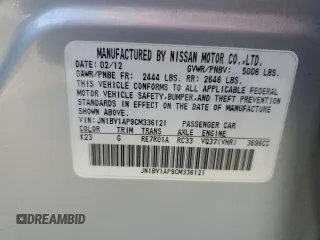 2012 Infiniti M with VIN JN1BY1AP9CM336121, listed as a Copart auction lot 71656374 with 125,497 mi miles and Salvage Title. Bid and sale history available at DreamBid. Image 14.