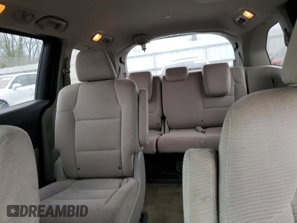 2013 Honda Odyssey LX with VIN 5FNRL5H24DB001080, listed as a Copart auction lot 52790605 with 137,853 mi miles and Salvage Title. Bid and sale history available at carsss.com. Image 10.