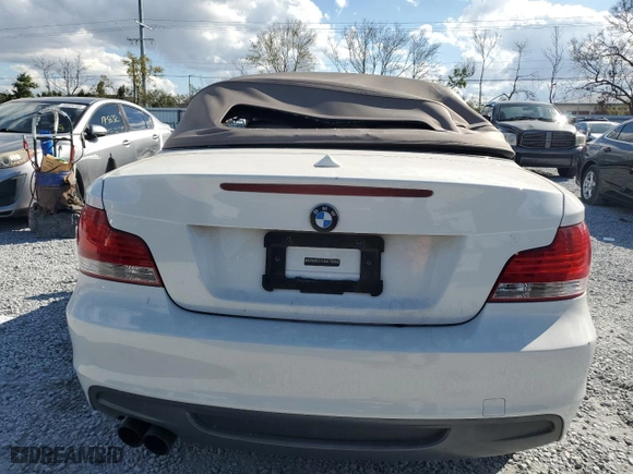 2009 BMW 1 Series 135i with VIN WBAUN93519VK41139, listed as a Copart auction lot 44959415 with 70,895 mi miles and Salvage Title. Bid and sale history available at carsss.com. Image 6.