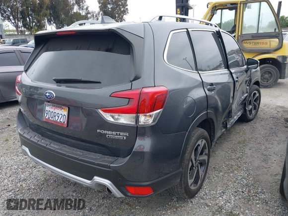 2023 Subaru Forester Touring with VIN JF2SKARC4PH409752, listed as a IAAI auction lot 41798684 with 12,545 mi miles. Bid and sale history available at carsss.com. Image 4.